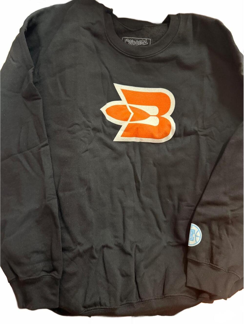 LA clippers basketball long sleeve sweater